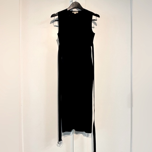 Michael Kors Collection 🖤 S Black Sleeveless Midi Dress